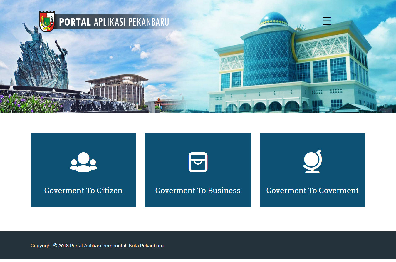 Portal Aplikasi Pekanbaru